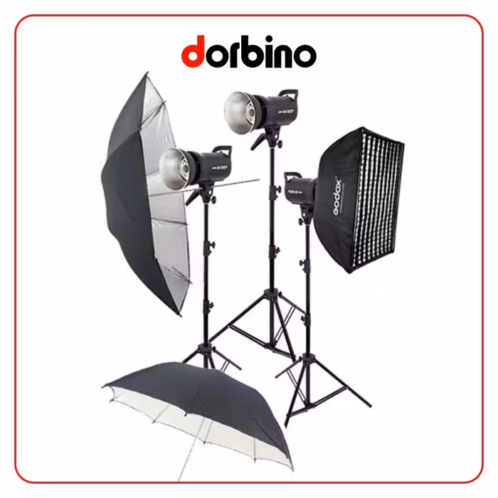 فلاش استودیویی گودکس Godox SK-400 II KIT - فروشگاه دوربین دوربینو