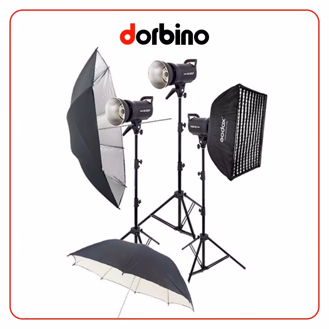 فلاش استودیویی گودکس Godox SK-400 II KIT - فروشگاه دوربین دوربینو