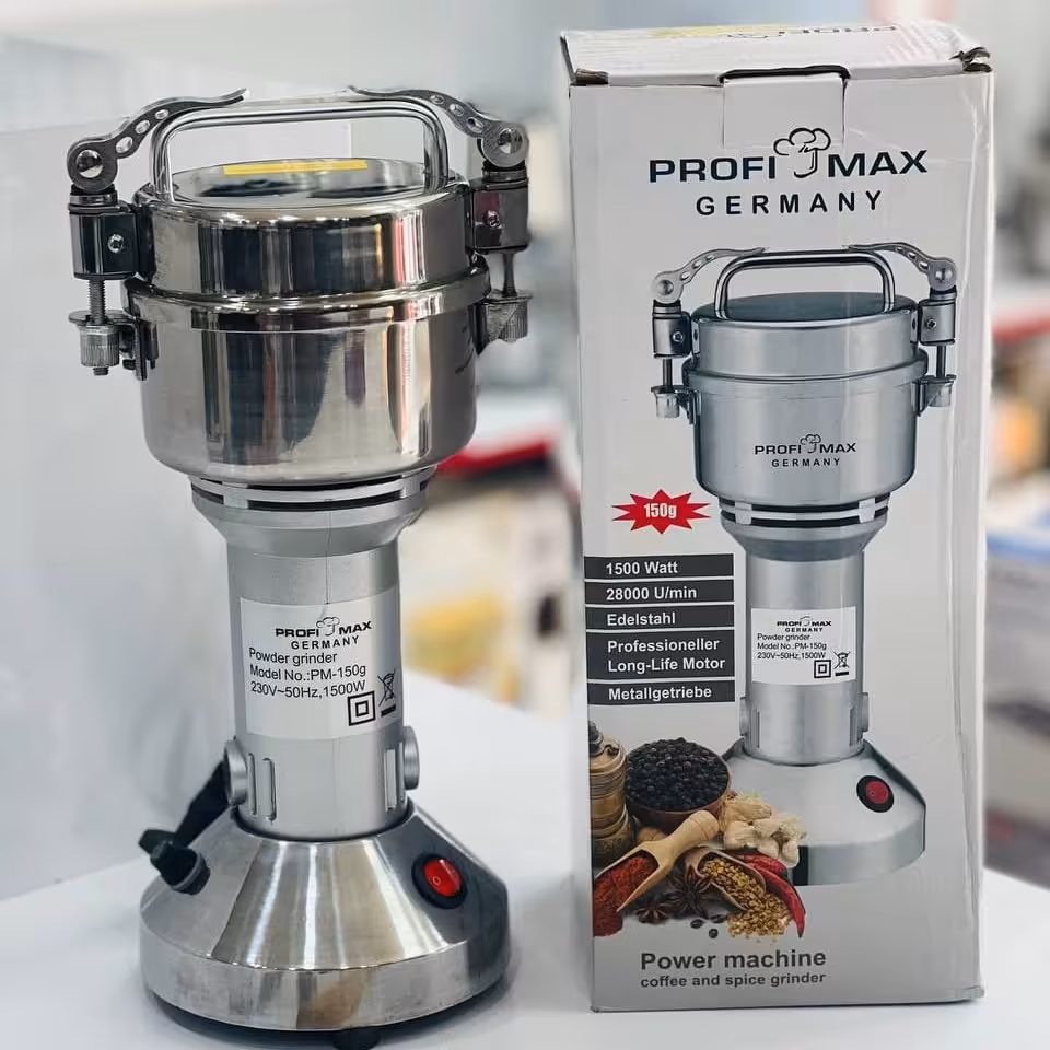 آسیاب صنعتی پروفی مکس 1500وات 150 گرم
