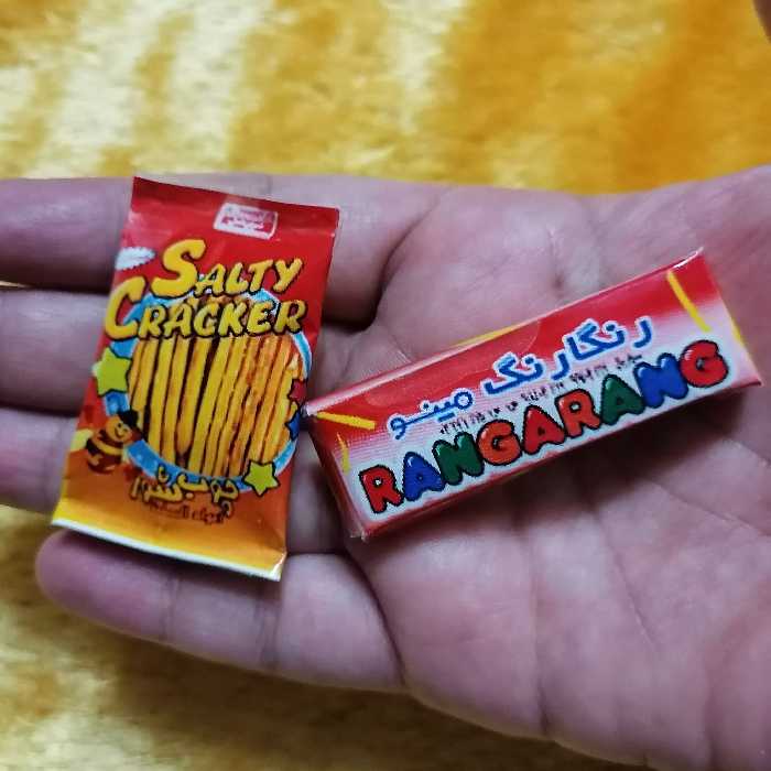 پک دوعددی چوب شور ورنگارنگ