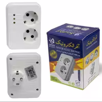 محافظ دو خروجی دیواری ارت دار یخچال و فریزر آفر الکترونیک 