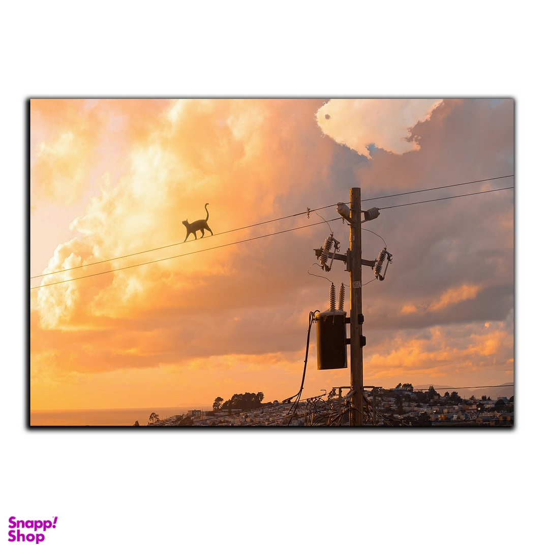 تابلو شاسی بکلیت طرح آسمان و تیر برق مدل SH-S5434