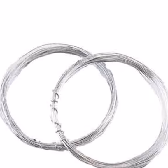 سیم گلسازی نازک نقره ای 1 حلقه