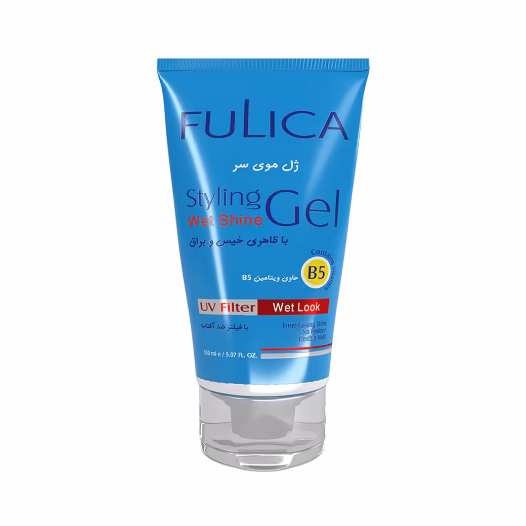 ژل مو فولیکا با ظاهر خیس و براق حجم 150 میل