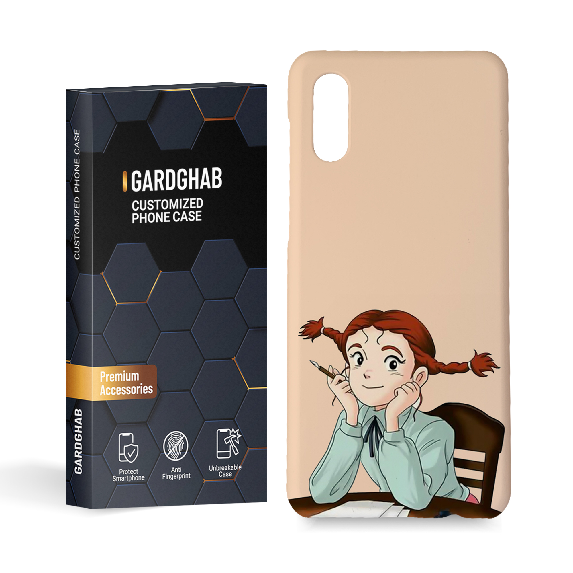 کاور گارد قاب دخترانه مدلG4007 مناسب برای گوشی موبایل سامسونگ A02