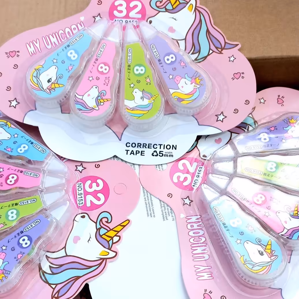 غلطگیر نواری یونیکورن بسته چهارعددی