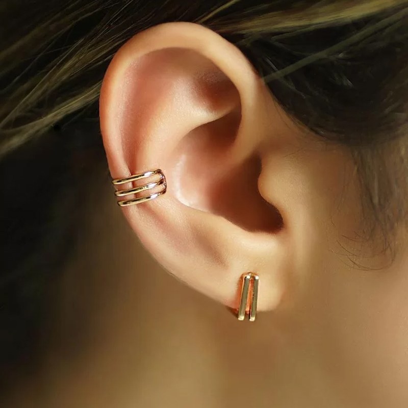 ست ایرکاف و گوشواره برند ژوپینگ کد 113