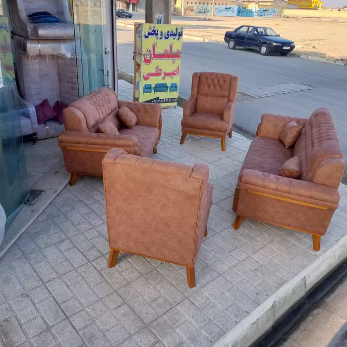 مبل شیک و مدل جدید هزینه ارسال به پای مشتری هست 
