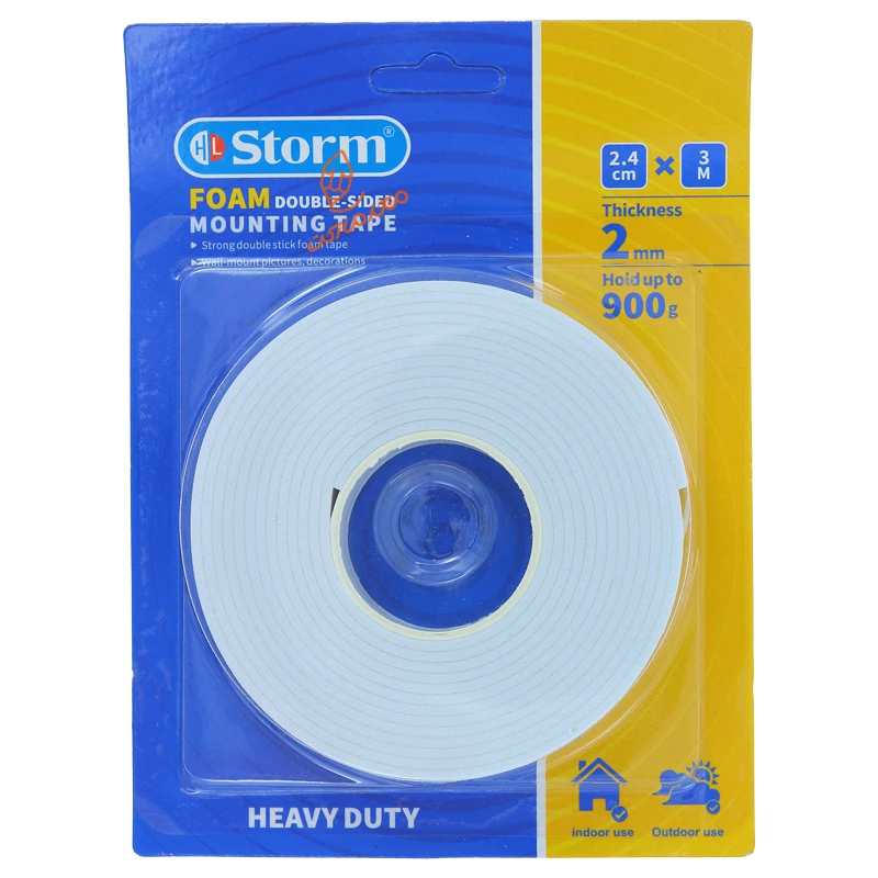 قیمت و خرید چسب دو طرفه فومی نواری 2138 استورم STORM