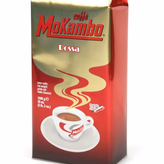 دانه قهوه روسا 60% عربیکا موکامبو  Rossa Mokambo وزن 1 کیلو