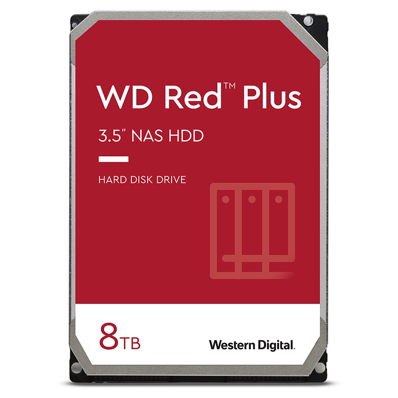 هارد اینترنال وسترن دیجیتال مدل Red Plus با ظرفیت 8 ترابایت | آی تی هوم