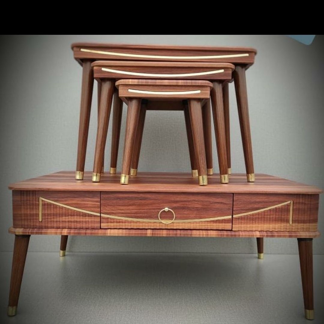 میز جلو مبلی عسلی 4تیکه (ارسال به صورت پس کرایه به وسیله بار بری مقصد)لطفا قبل از ثبت سفارش با غرفه دار گفتگوکنید ممنونم