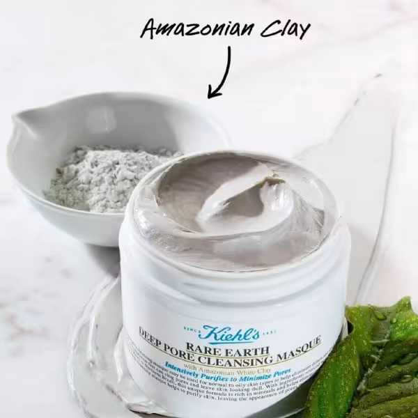 ماسک پاکسازی کننده کیلز حاوی خاک رس Rare Earth Deep Pore Cleansing MaskRare Earth Deep Pore Cleansing