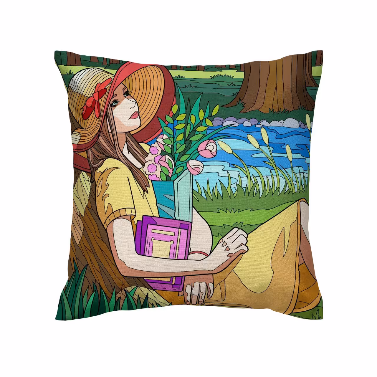 کاور کوسن طرح دختر