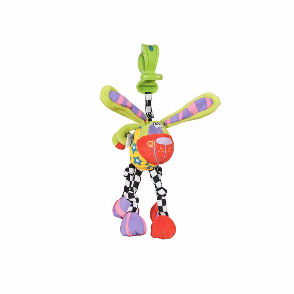 آویز نخ کش ویبره دار پلی گرو playgro طرح سگ