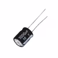 خازن الکترولیت 1000 میکرو فاراد جی دبلیو کو مدل 16v بسته 40 عددی