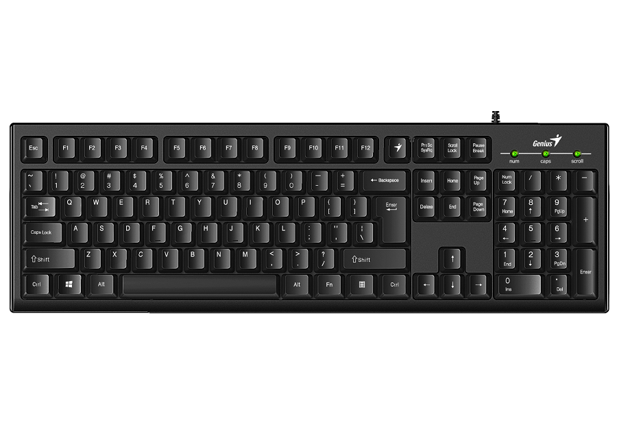کیبورد باسیم جنیوس مدل Smart KB-100