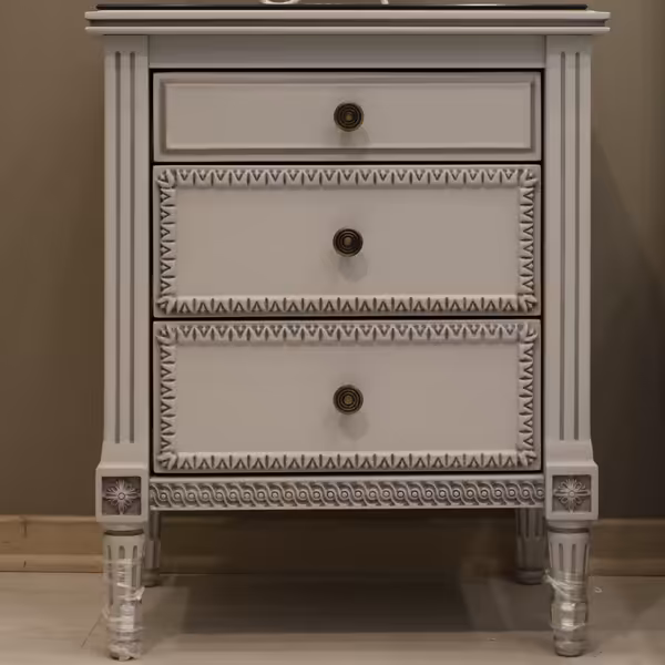 پاتختی سه کشو برند بالسا مدل دیاموند