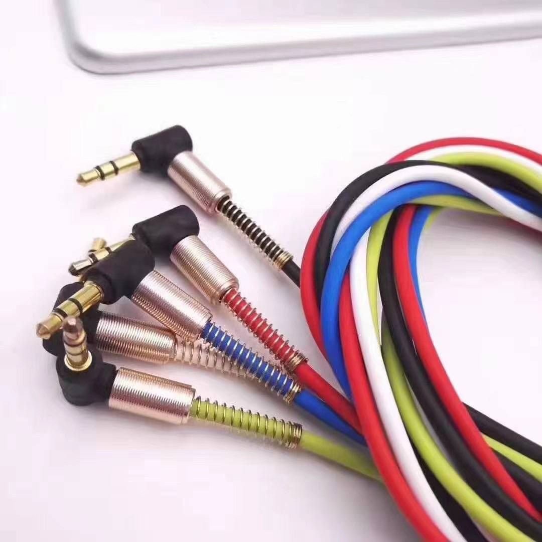 کابل آیو ایکس AUX ژله ای سرچپغی