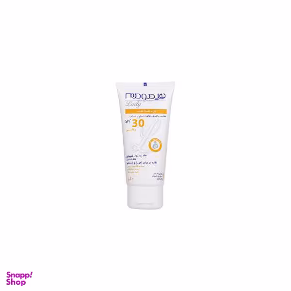 کرم ضد آفتاب هیدرودرم (Hydroderm) سری Lady SPF30 حجم 50 میلی‌‌لیتر