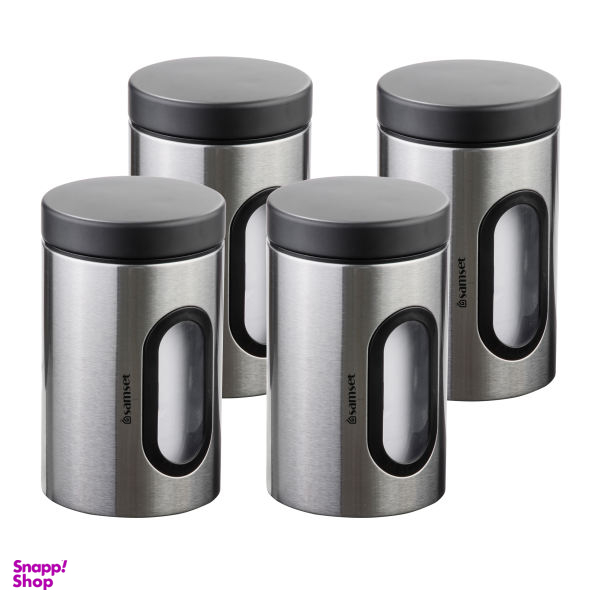 بانکه سام ست طرح پنجره دار کد 45118 مجموعه 4 عددی