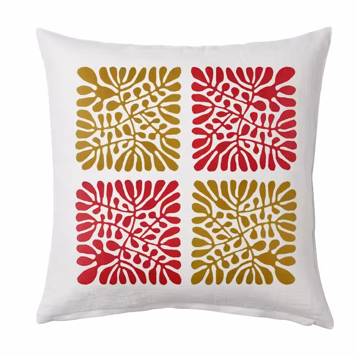 کاور کوسن کراس‌ماه طرح باتیکا سایز 40 در 40 سانتیمتری کد c2044