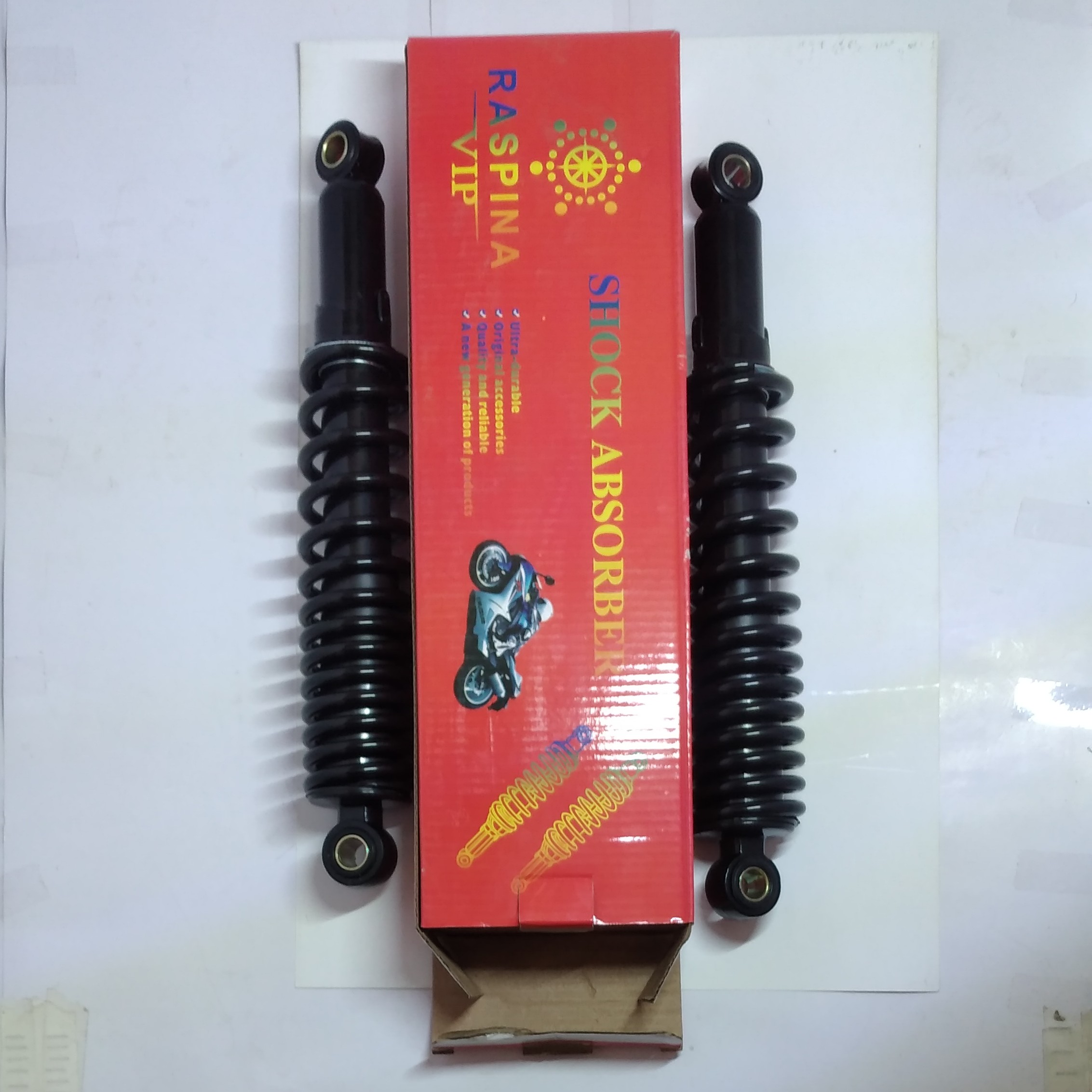 کمک عقب موتور سیکلت هوندا راسپینا وی آی پی VIP رنگ استیل