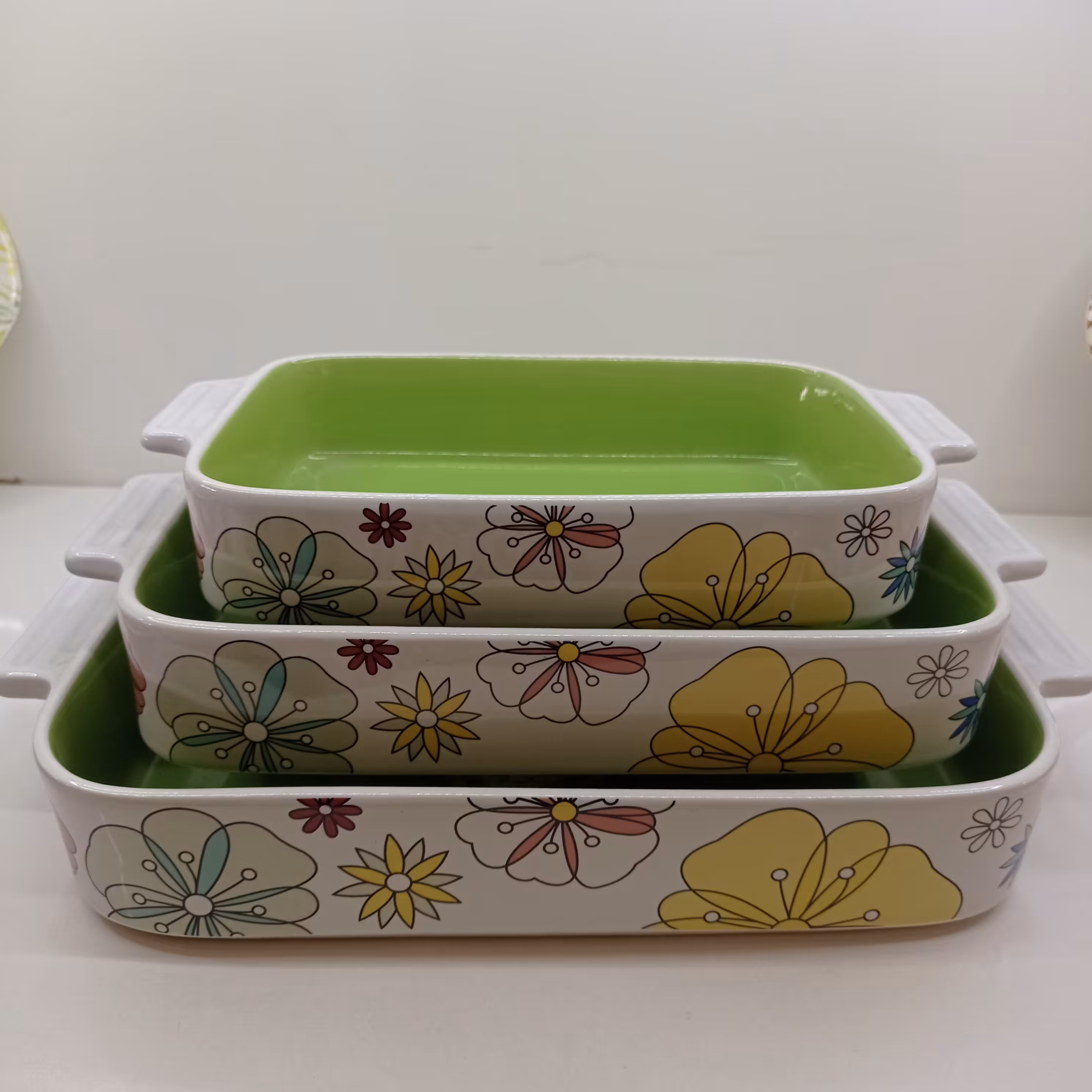 تابه مستطیل سرامیکی کوچک4552