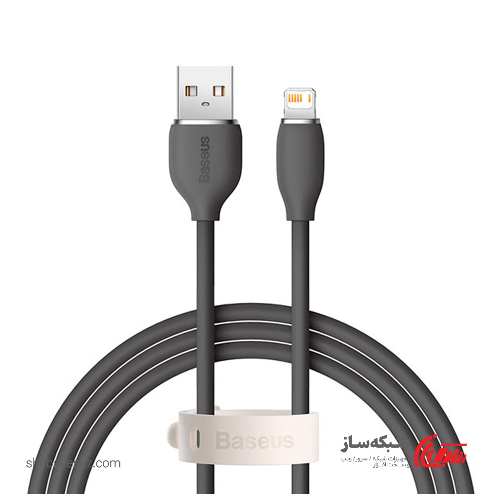 قیمت و خرید کابل شارژ لایتنینگ باسئوس Baseus Jelly Liquid - شبکه ساز