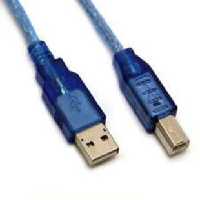 کابل پرینتر شیلددار کی نت پلاس به طول 5 متر knet plus usb 20 shielded 5m cable