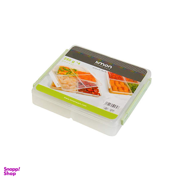 ظرف نگهدارنده لیمون مدل فریزری 4 خانه