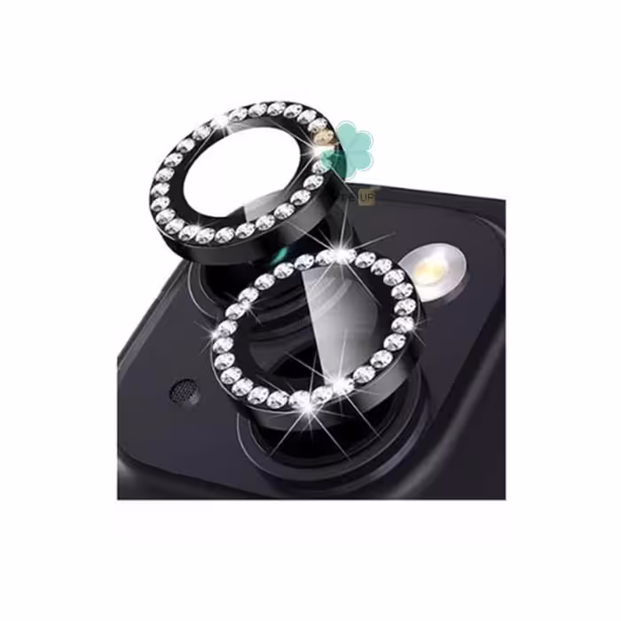 محافظ لنز گوشی نگین دار مناسب Apple iPhone 15