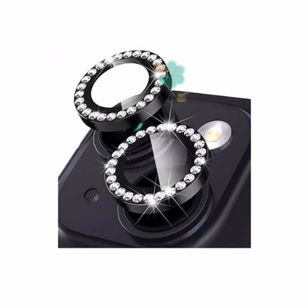 محافظ لنز گوشی نگین دار مناسب Apple iPhone 15