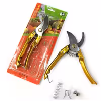 قیچی باغبانی دسته فلزی همراه با فنر اضافه