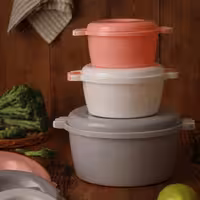 سرویس قابلمه پلاستیکی 3عددی
