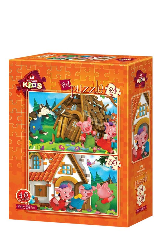 پازل the hungry wolf 5568 گرگ گرسنه