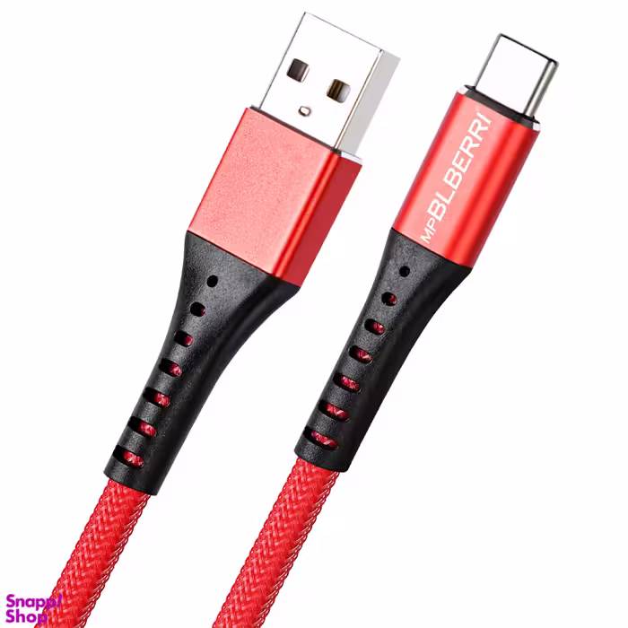 کابل تبدیل USB به USB-C ام پی بلبری (Mpbeberri) مدل Blb-077 به طول 1m