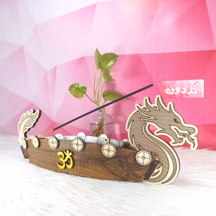 جاعودی میله ای کشتی کد57-عودسوز صخره ای-جاعودی میله ای-جای عود-گلدونه