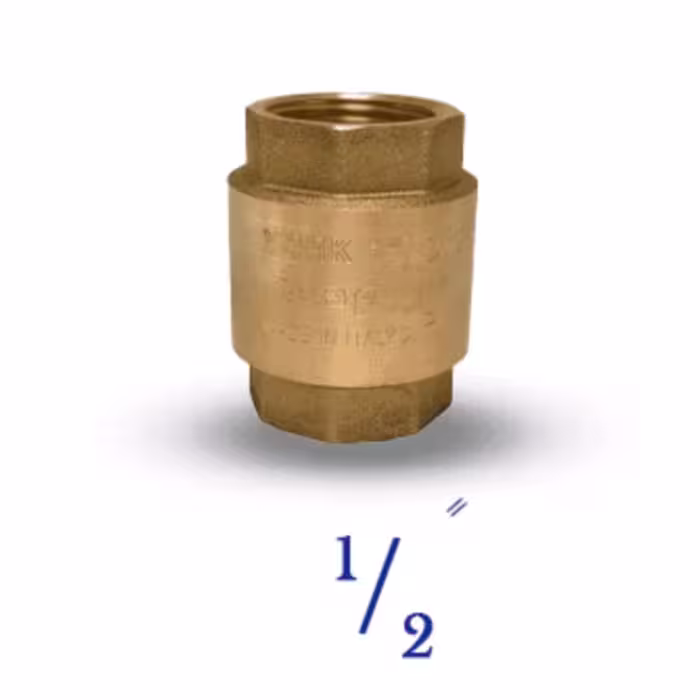 شیر یک طرفه 1.2 برنجی جهت تاسیسات