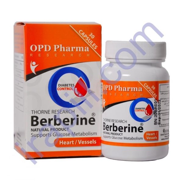 کپسول تورن ریسرچ بربرین او پی دی فارما 30 عدد