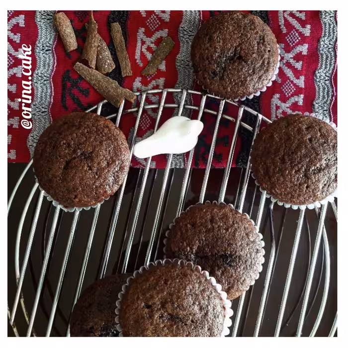 کاپ کیک دبل چاکلت