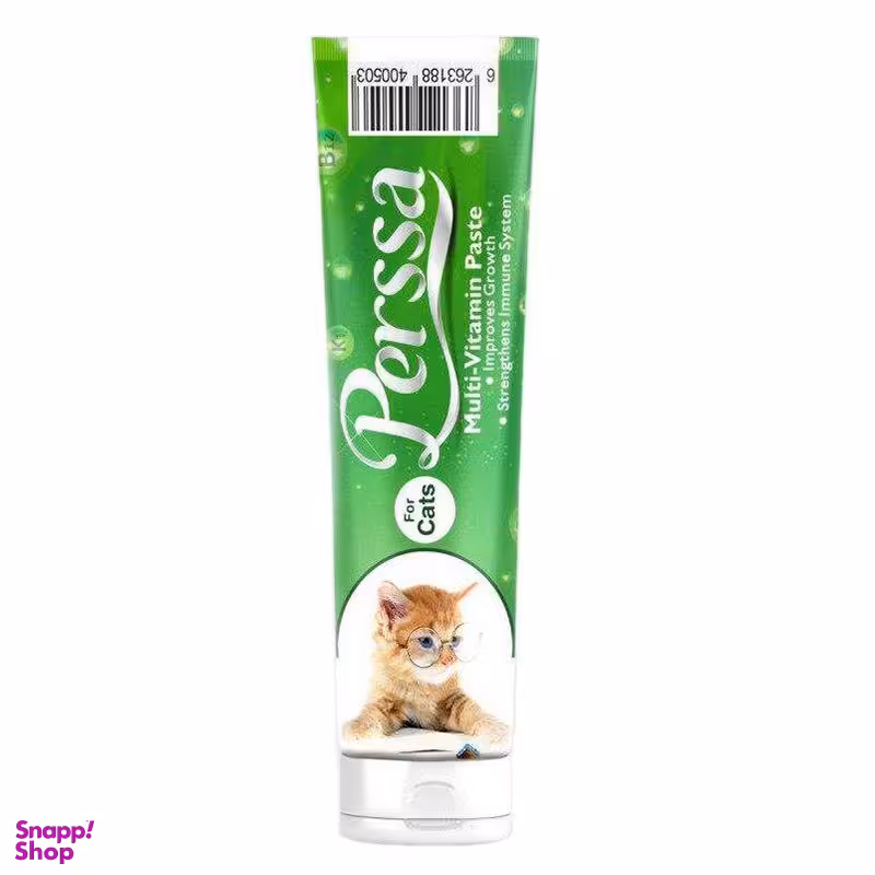 خمیر ویتامینه گربه پرسا (Perssa) مدل Multi Vitamin Paste وزن 100 گرم
