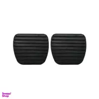 روکش پدال خودرو قطعه سازان کبیر مدل PED-206SD-866 مناسب برای پژو 206 صندوقدار مجموعه 2 عددی