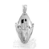 شکلات خوری بلور درب دار روینا کد 3344