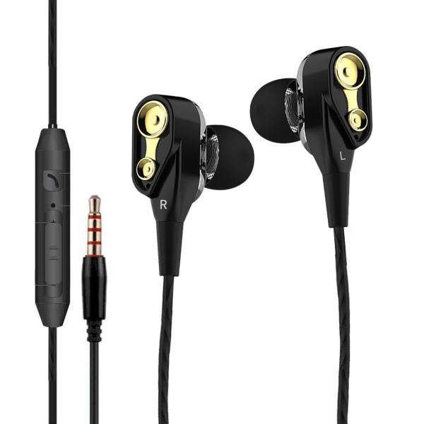 هندزفری مدل M4 HiFi DOUBLE MOVING COIL BAAS EARPHONE