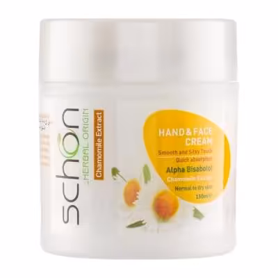 کرم کاسه ای دست و صورت بابونه شون 150 میل Schon Hand And Face Cream