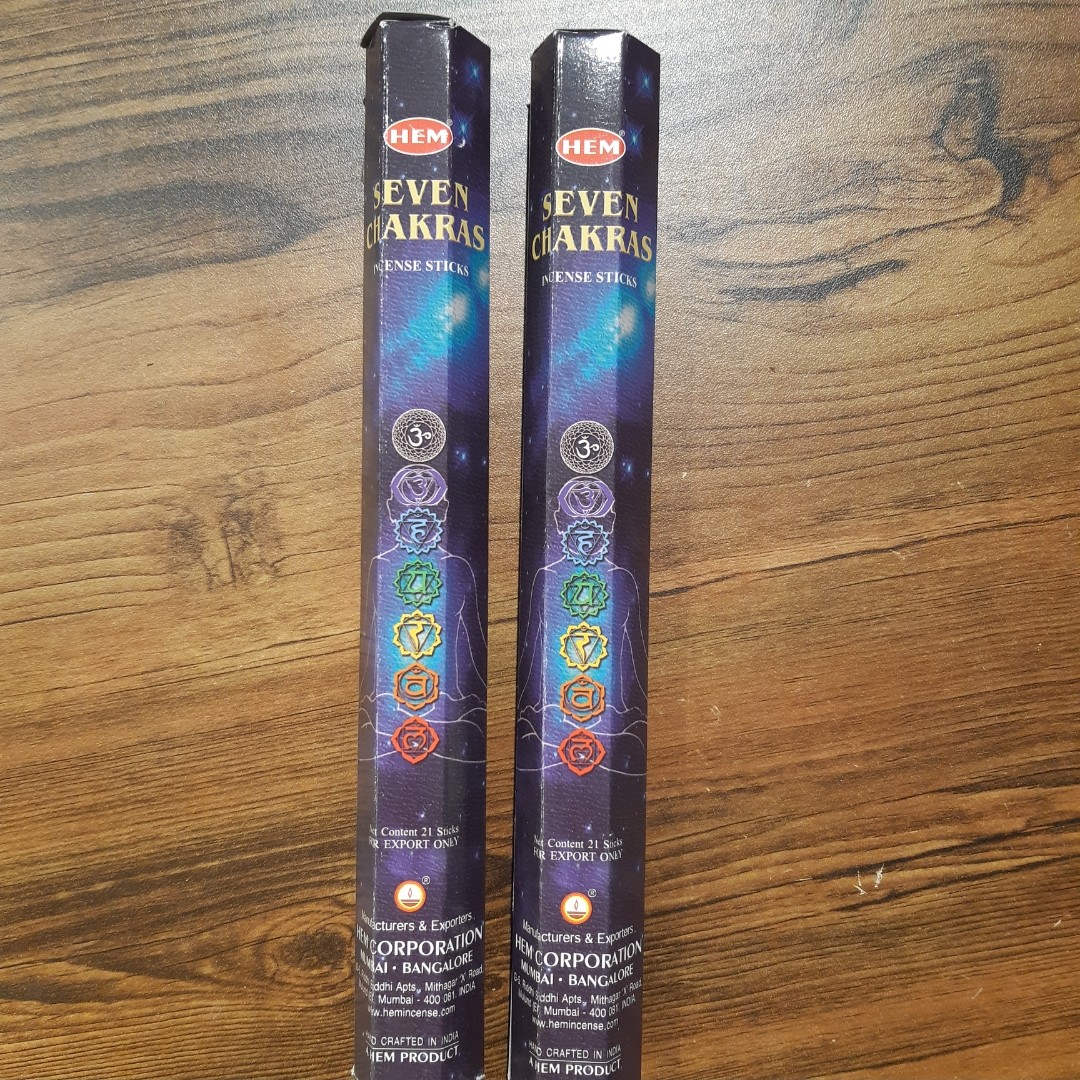 عود 7برند HEM بسته بندی 20 عدد با تخفیف ویژه