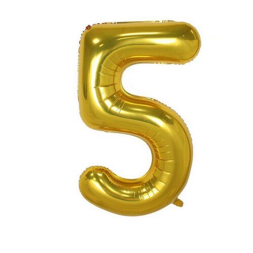 بادکنک فویلی عدد 5 سایز 32 اینچ