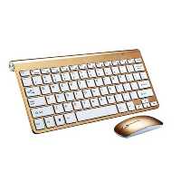 مینی کیبورد و موس بلوتوث طرح اپل