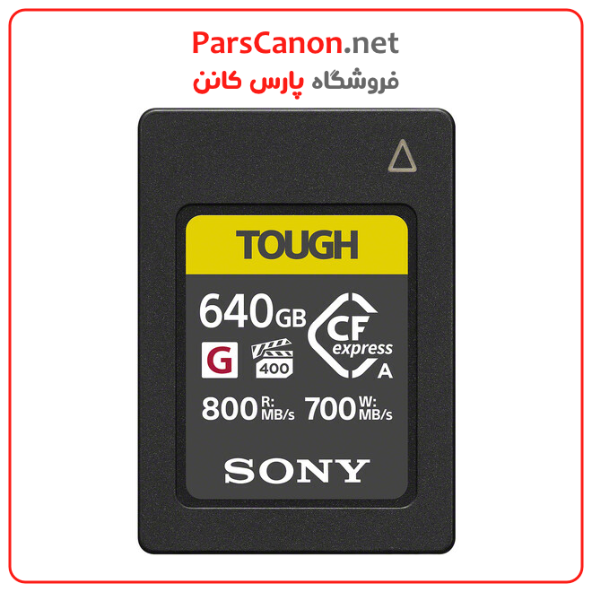 کارت حافظه سونی Sony 640GB CFexpress Type A TOUGH Memory Card